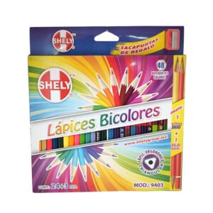 Bicolores borrables 27 pz - Shely