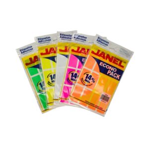Etiquetas adhesivas No. 24 - JANEL