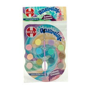 Acuarelas de colores pasteles - Shely