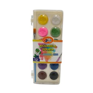 Acuarelas de 12 pz - Kidi