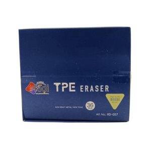 Caja de gomas de borrar triangular - Kidi