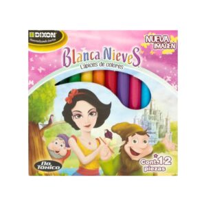 Lápices de colores pequeños - Blanca nieves