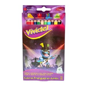 Colores triangulares jumbo - Vividel
