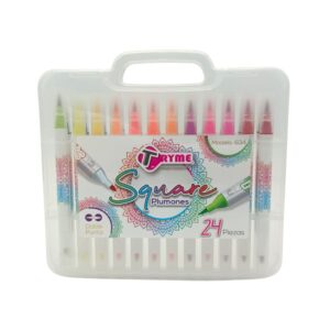 Square plumones 24 pz - Tryme