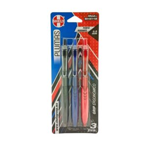 Plumas grip ergonómico - Shely