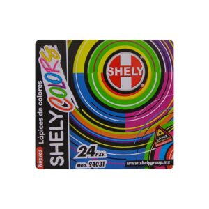 Lápices de colores caja metálica - Shely