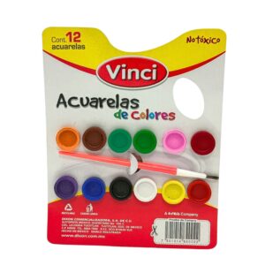 Acuarelas de colores grandes - Vinci