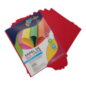 Papel de colores rojo - Pulpa color's