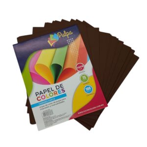 Papel de colores café - Pulpa color's
