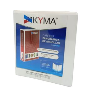 Carpeta panorámica de argollas 1 - KYMA