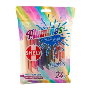 Plumines base agua pastel - Shely