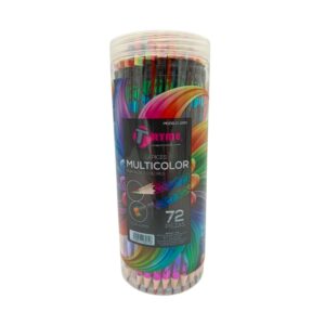 Bote de lápices multicolores con punta de 7 colores - TRYME