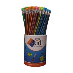 Lápiz con goma surtido - Kidi