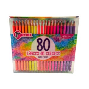 Lápices de colores mina 3 mm - TRYME