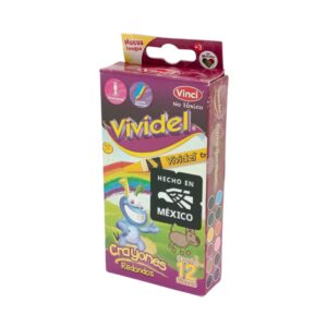 Crayones redondos chicos - Vividel