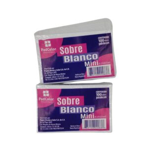 Sobre mini blanco - PadColor