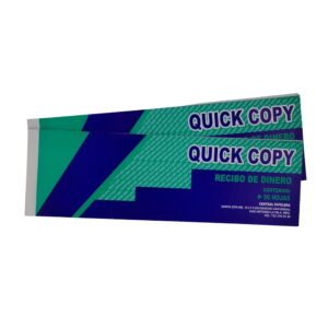 Recibo de dinero - Quick Copy