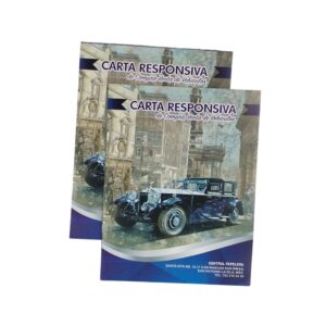Carta responsiva auto copiante