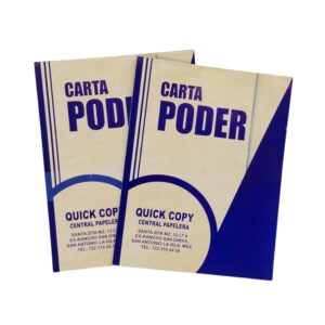 Carta poder - Quick Copy